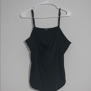 Black tank top